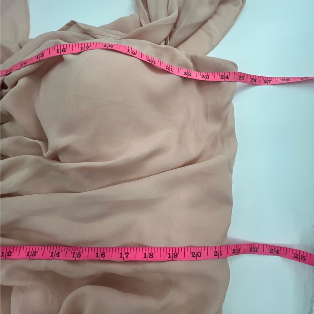 NWT CITY CHIC Va Va Voom Dress Ballet Pink Ruffle dress Sz 24 - Picture 6 of 7